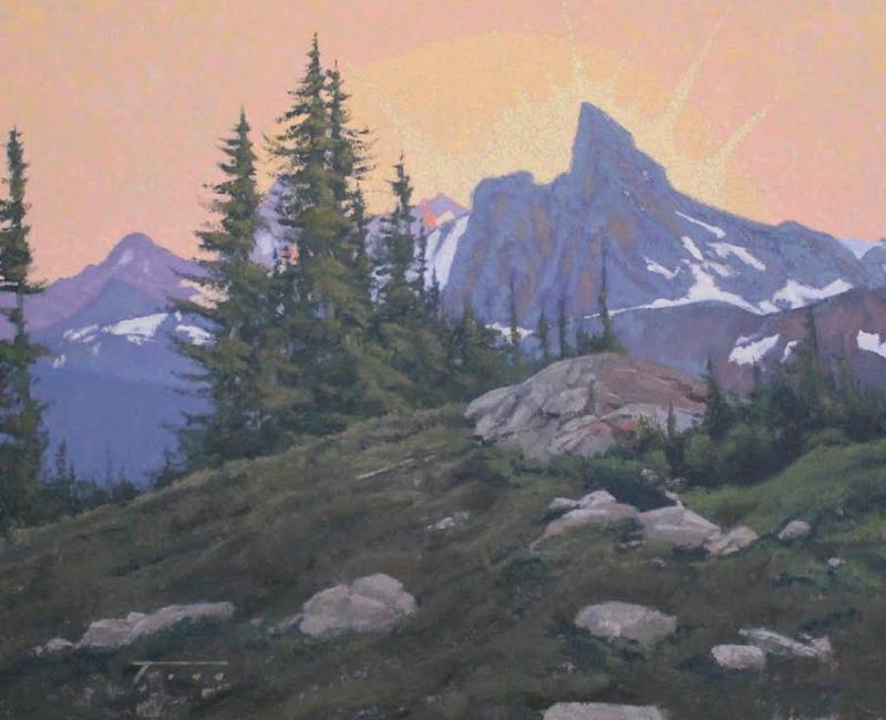 Todd Lachance Black Tusk at Dusk