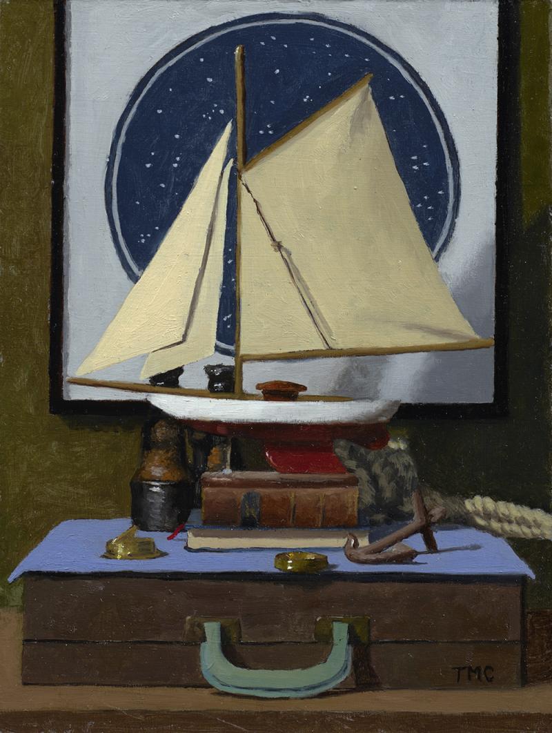 Todd M Casey Boat with Constellations