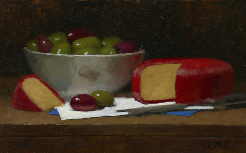 Todd M Casey Gouda Cheese with Olives