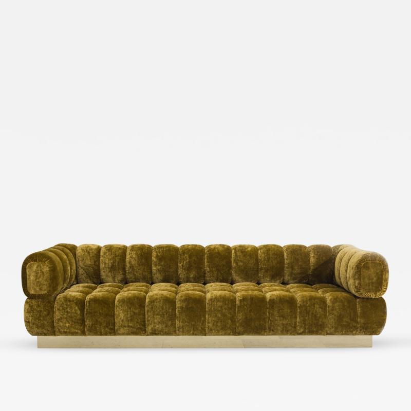 Todd Merrill Todd Merrill Custom Originals The Standard Tufted Sofa Gold USA 2016