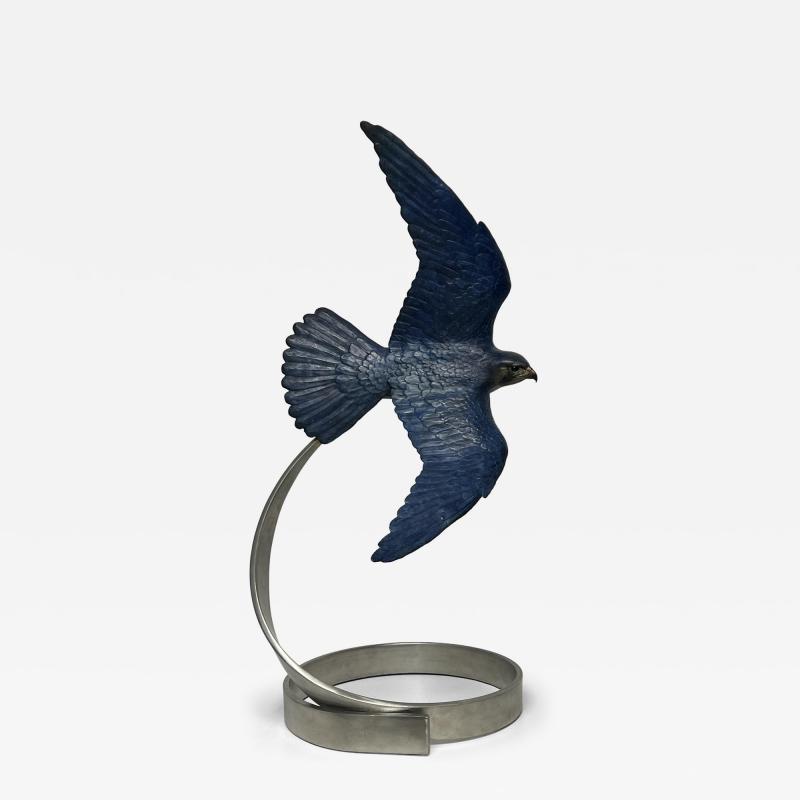 Tom Hjorleifson Pursuit Life Size Peregrine Falcon