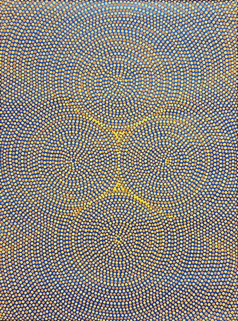 Tom Ngayulu Aboriginal Painting by Tom Ngayulu