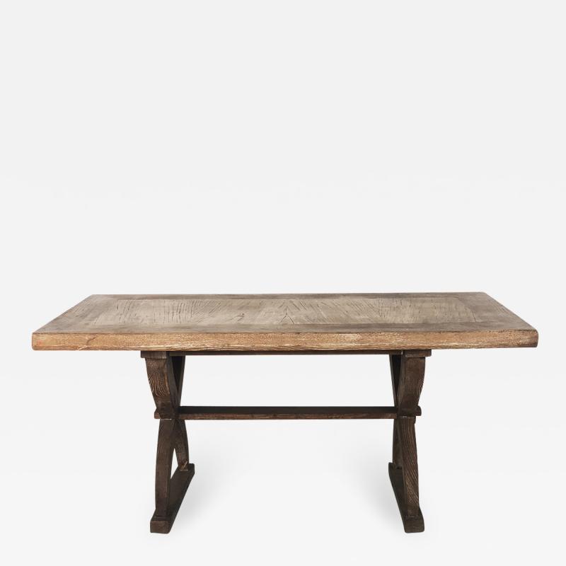 Tomaso Buzzi Tomaso Buzzi 1930s table in rustic style oak