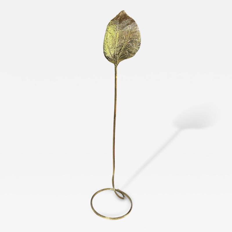 Tommaso Barbi Tommaso Barbi Foglia Floor Lamp 1970s
