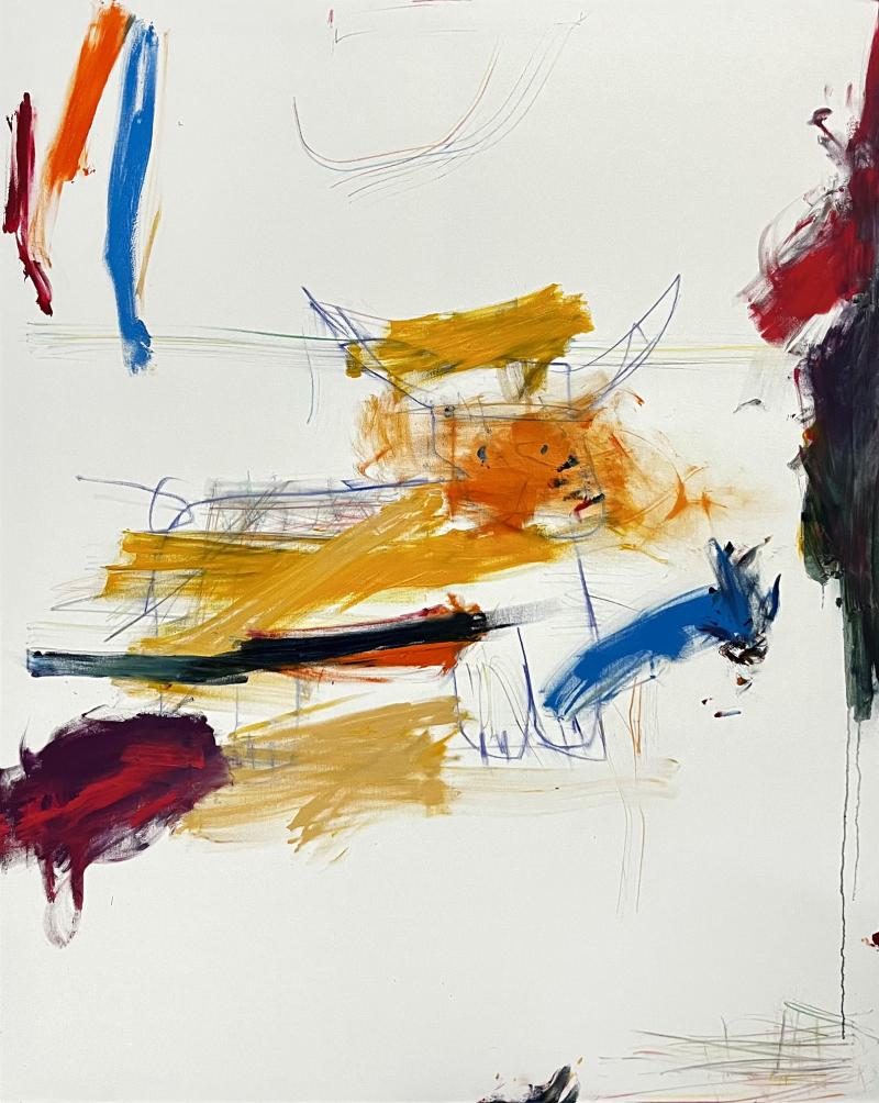 Tommaso Fattovich Bull Chasing Blue Rabbit