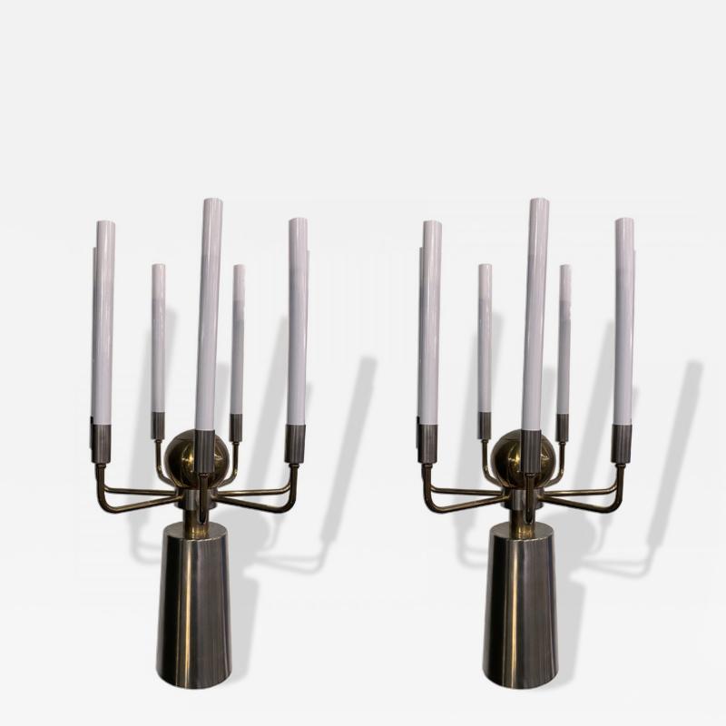 Tommi Parzinger Candelabra Sconces Tommi Parzinger