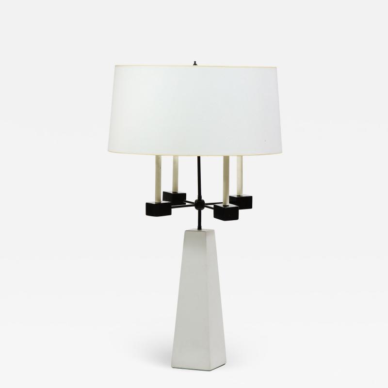 Tommi Parzinger Monumental Plaster Table Lamp