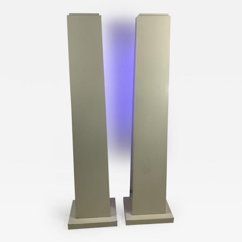 Tommi Parzinger TOMMI PARZINGER ILLUMINATED WOODEN COLUMNS