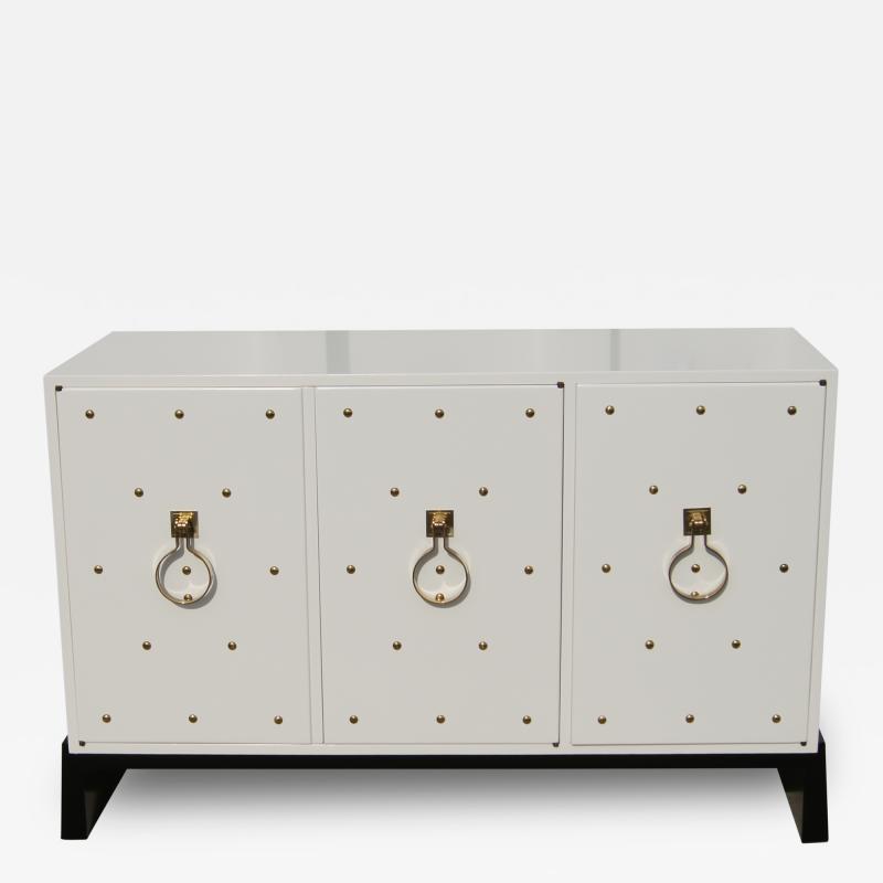 Tommi Parzinger Three Door Cabinet by Tommi Parzinger for Parzinger Originals