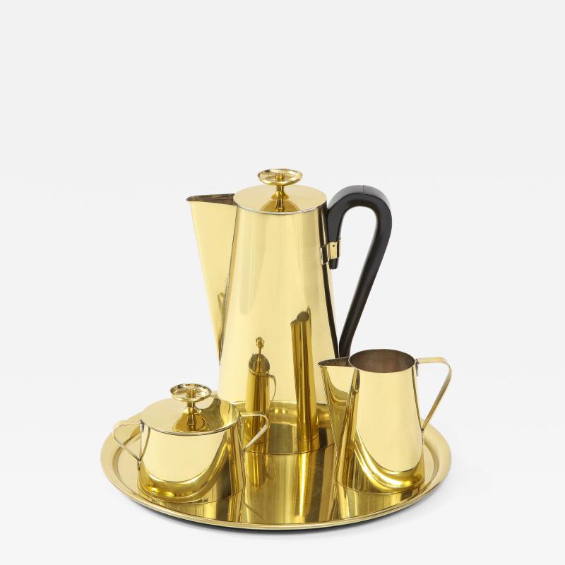 Tommi Parzinger Tommi Parzinger 4pc Brass Coffee Set