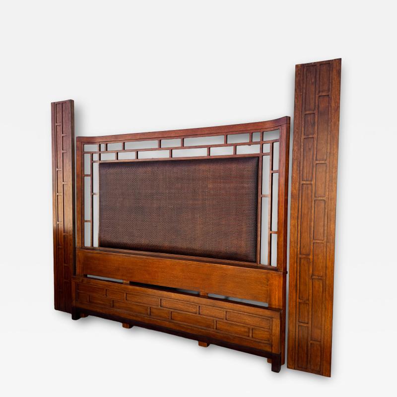 Tommy Bahama Tommy Bahama Ocean Club King Size Walnut Bed Frame