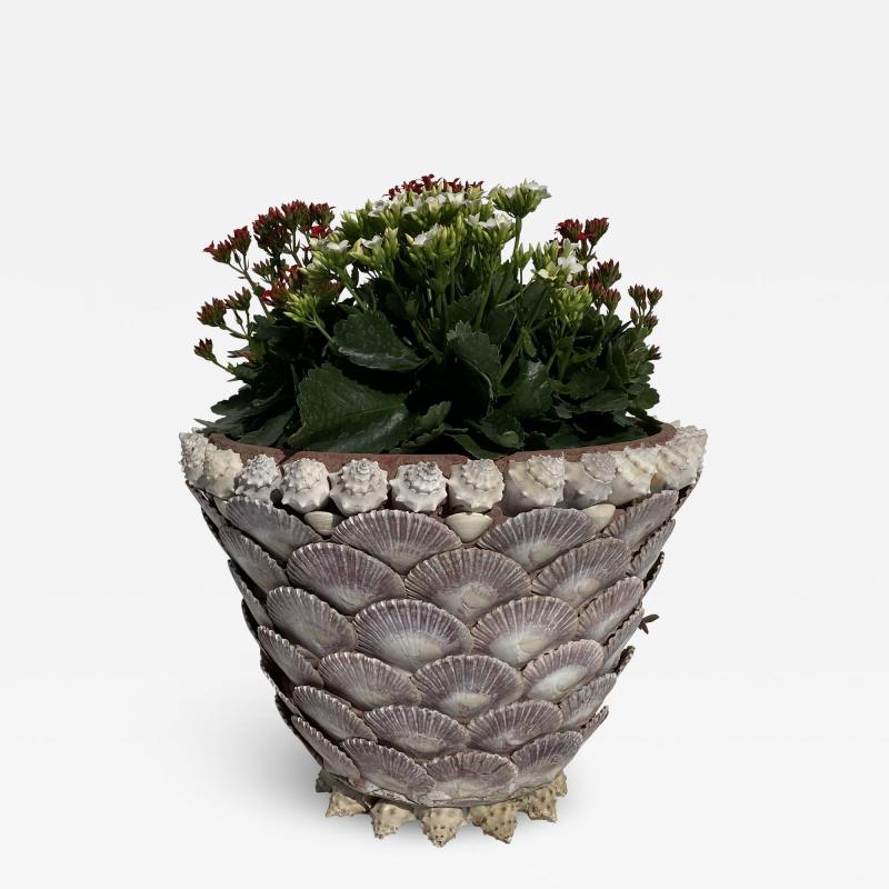 Tony Duquette Grotto Sea Shell Planter