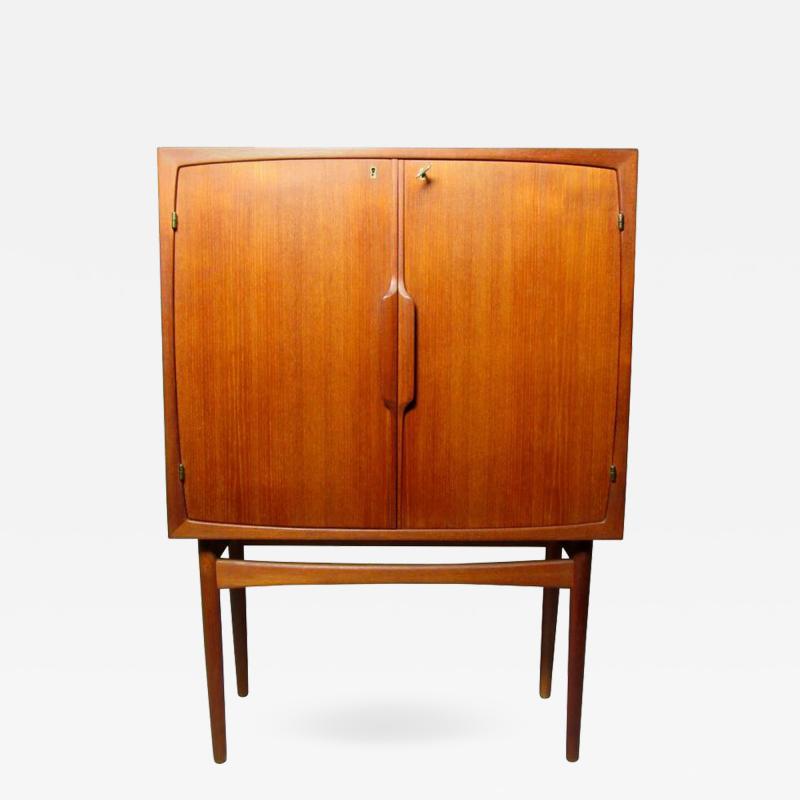 Torbj rn Afdal Liquor Cabinet by Torbjorn Afdal for Mellemstrands M belfabrik Norway circa 1952