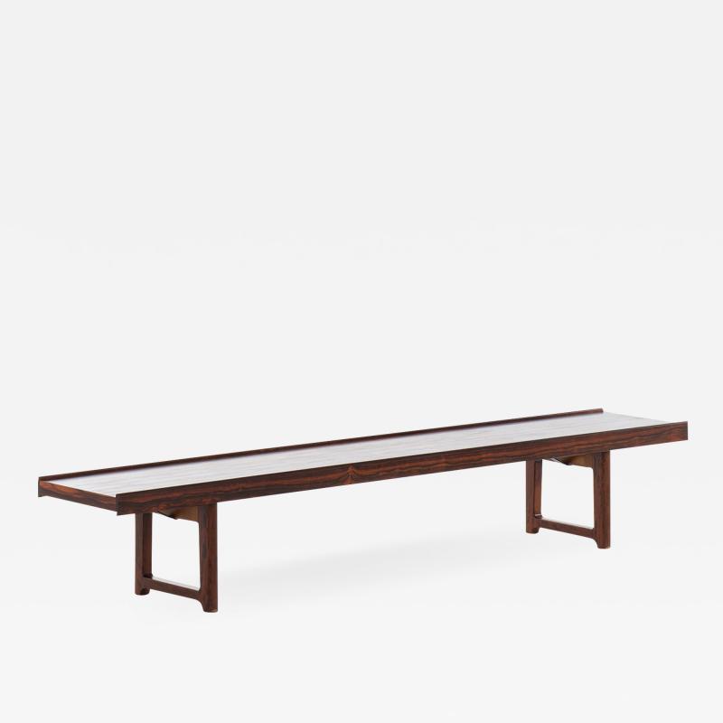 Torbjorn Afdal Bench Side Table Model Krobo Produced by Mellemstrands M belfabrik