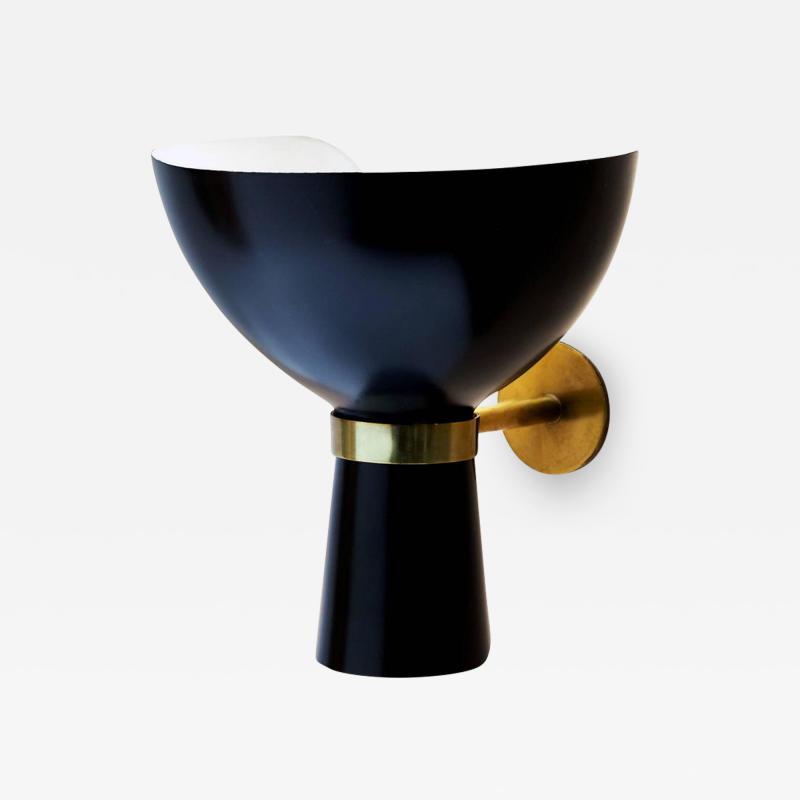 Torchier Black Sconce