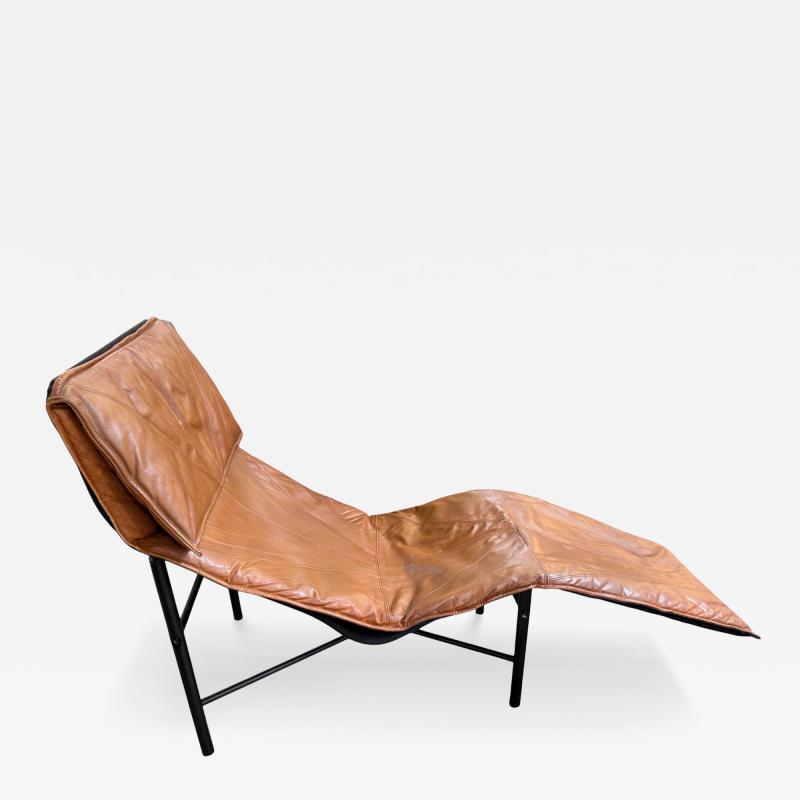 Tord Bjorklund Tord Bj rklund Brown Leather Chaise Lounge 1970