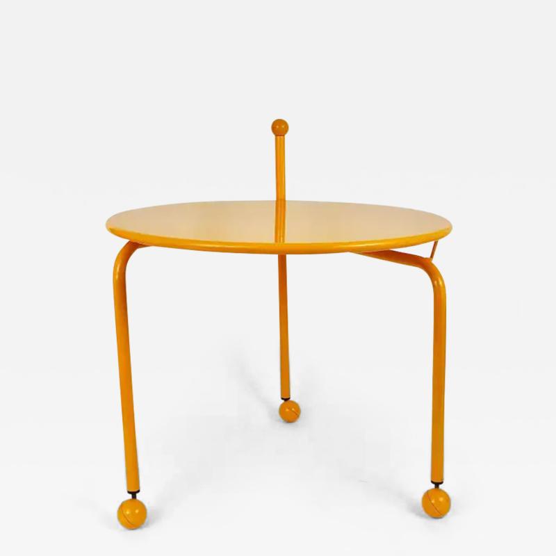 Tord Bjorklund Tord Bjorklund Post modern Side or Coffee Table Memphis Style Sweden 1980s