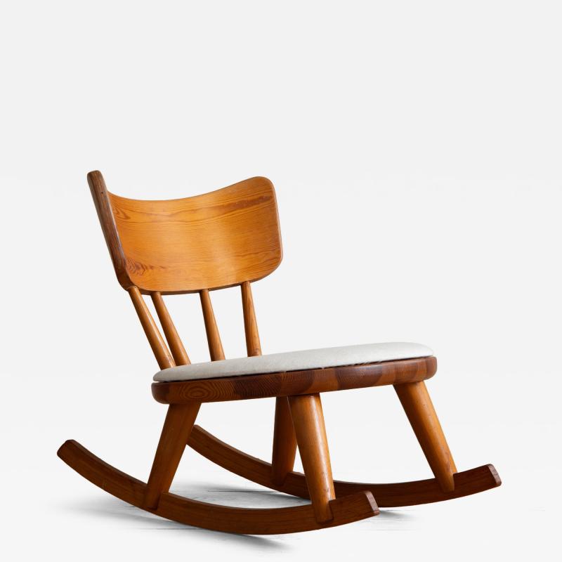 Torsten Claeson 20th c Rocking Chair by Torsten Claeson