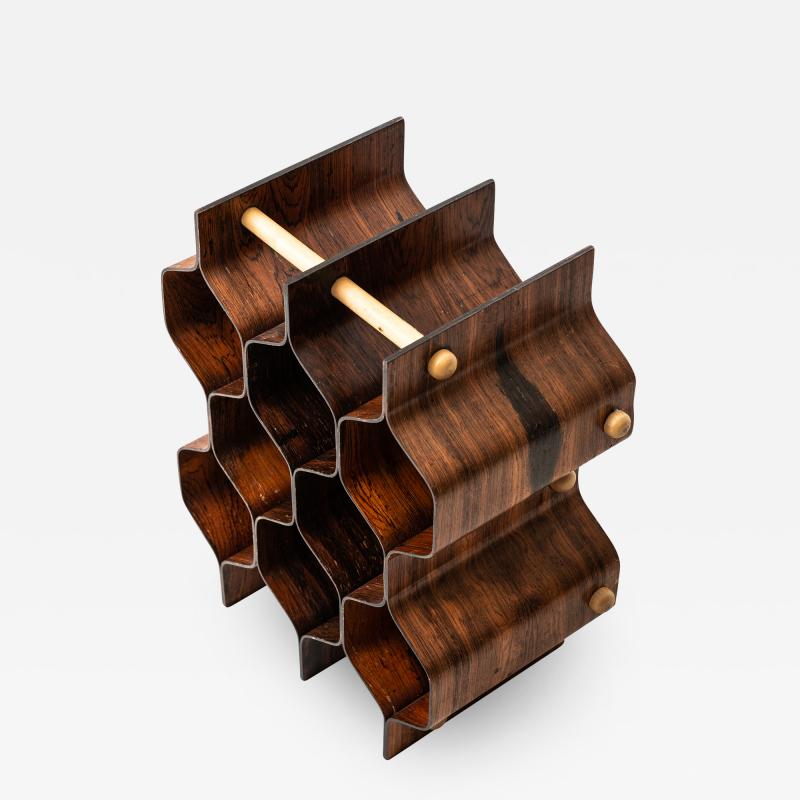 Torsten Johansson Wine Rack Bottle Stand Produced by AB Formtr in Sweden