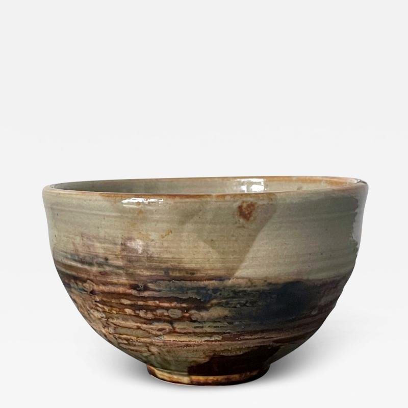 Toshiko Takaezu Glazed Ceramic Tea Bowl by Toshiko Takaezu