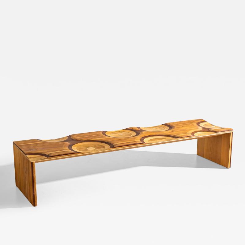 Toyo Ito Ripples Bench by Toyo Ito b 1941 for Horm Italy designed in 2003