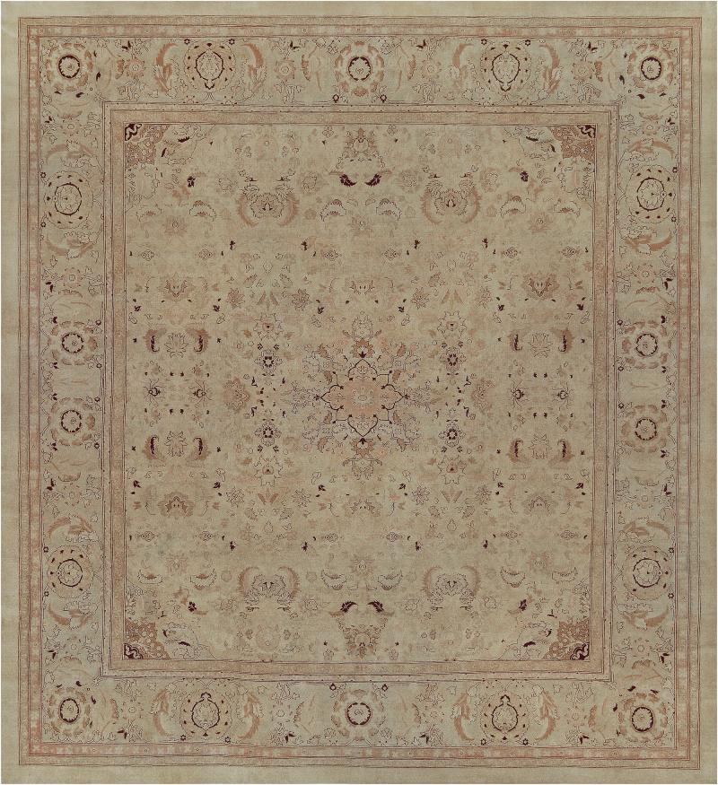 Traditional Hand woven Wool Indian Agra Rug