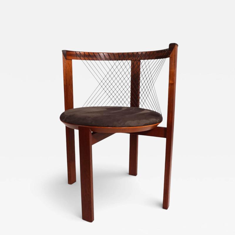 Tranekaer Studios Tranekaer String side dining chair by Niels Jorgen Haugesen 1970