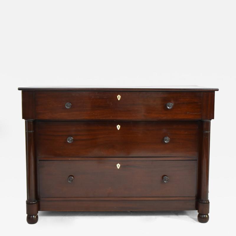 Transformation mahogany chest of drawers desk 19th c 