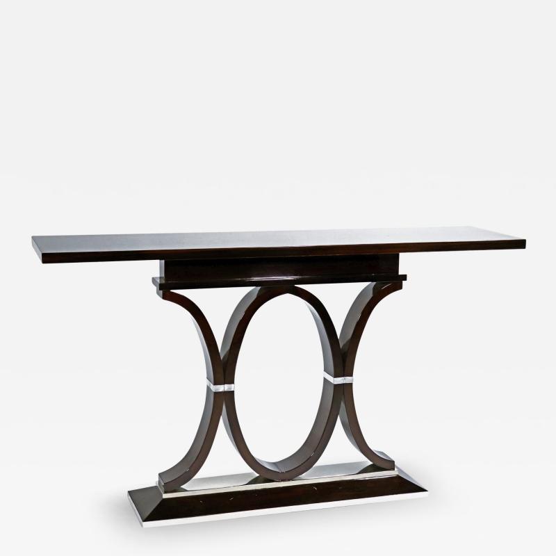 Travail Francais Art Deco Style Console Table