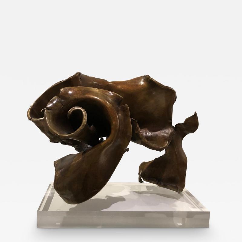Tristan Govignon Tristan Govignon Cyclone Abstract Bronze Sculpture 1