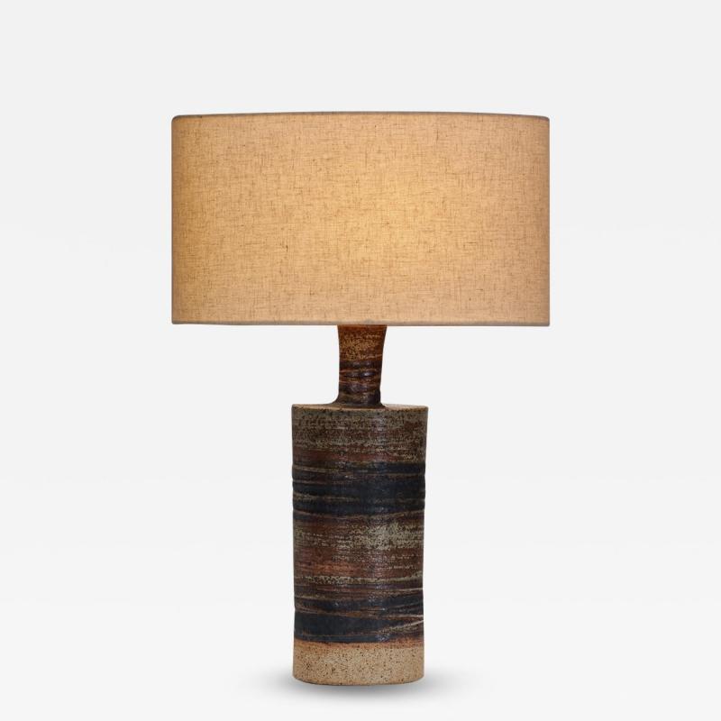 Tue Poulsen Glazed Stoneware Table Lamp by Tue Poulsen Denmark 20th Century