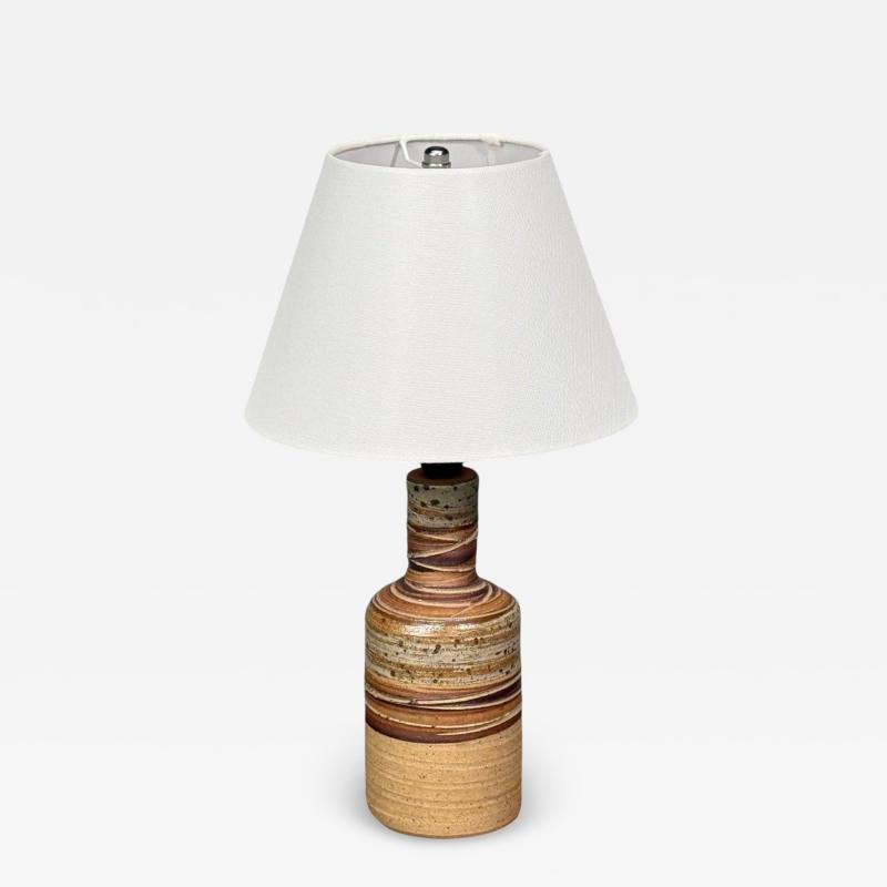 Tue Poulsen Tue Poulsen Table Lamp Beige Stoneware Denmark 1950s