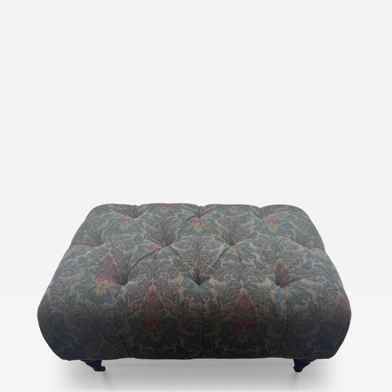 Tufted Upholstered Ottoman