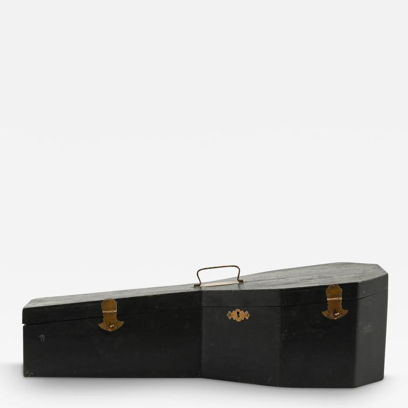 Turn of the Century French Wooden Instrument Case