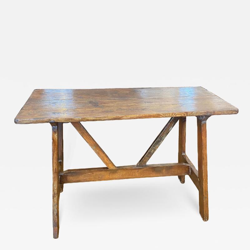 Tuscan Trestle Table Circa 1800