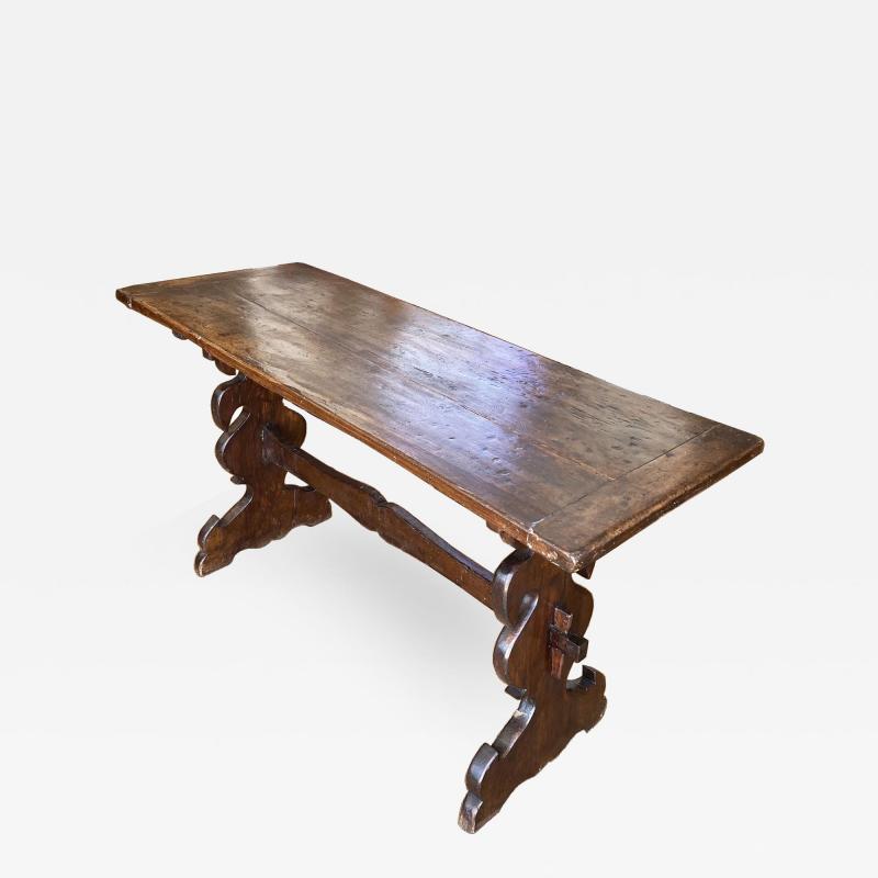 Tuscan trestle console Circa 1760