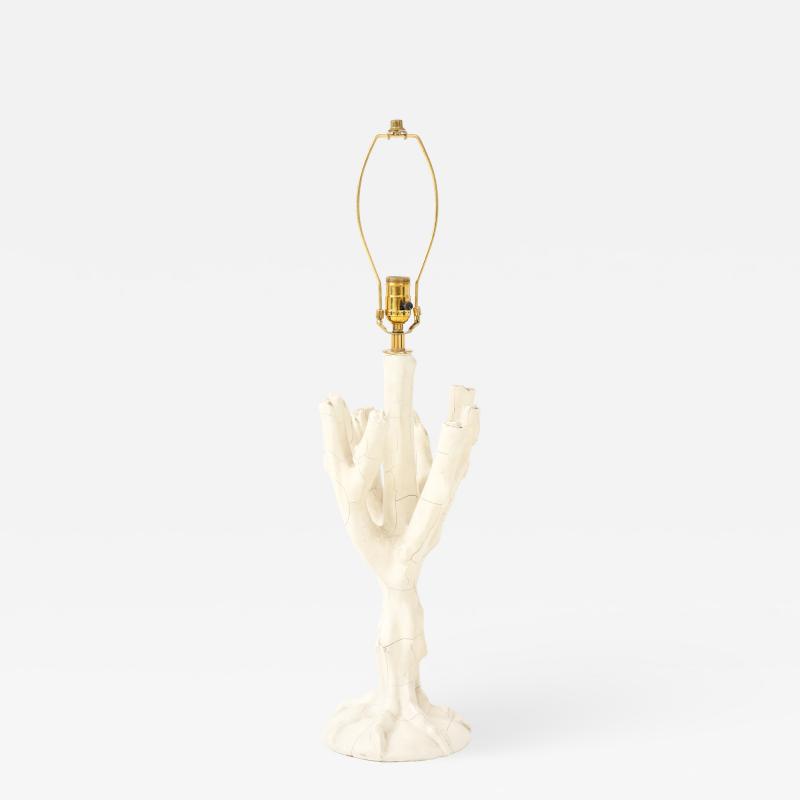 Twig Form Plaster Table Lamp by Sirmos