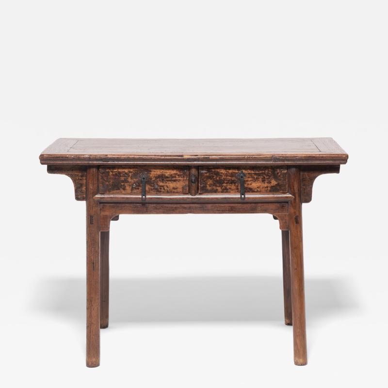Two Drawer Provincial Table