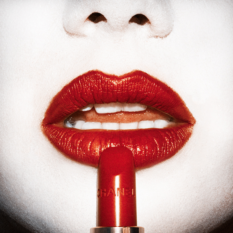 Tyler Shields Chanel Lips