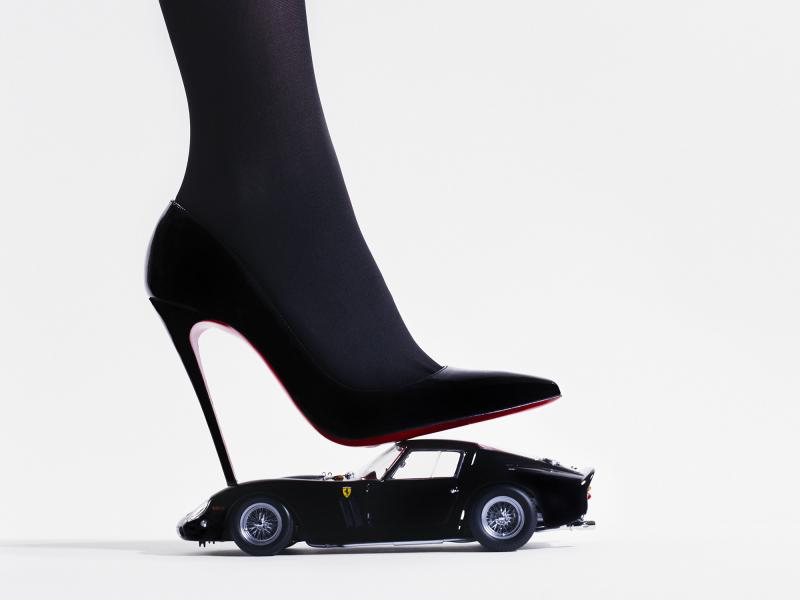 Tyler Shields Ferrari High Heel