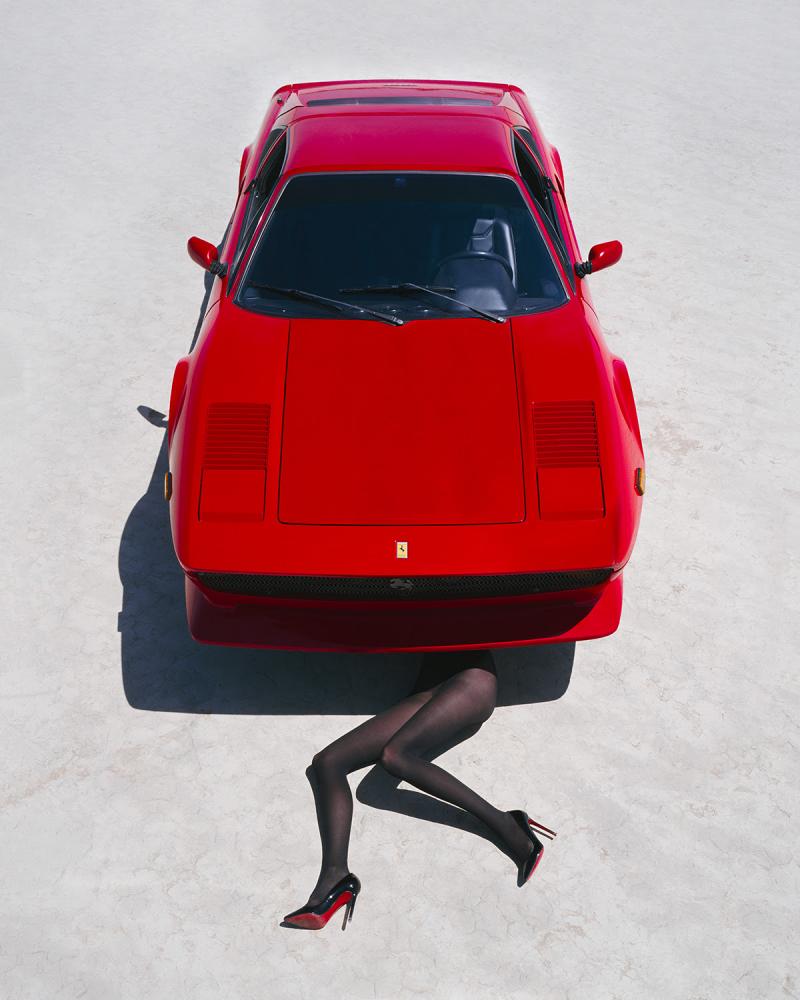 Tyler Shields Ferrari Mechanic