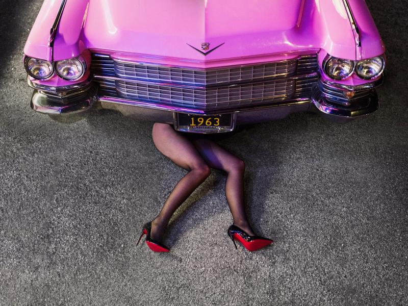 Tyler Shields Pink Cadillac