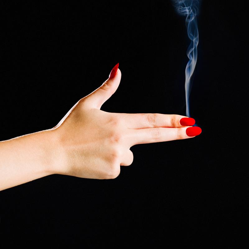 Tyler Shields Smoking Hand
