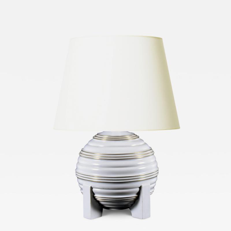 Tyra Lundgren Art Deco Table Lamp by Tyrra Lundgren