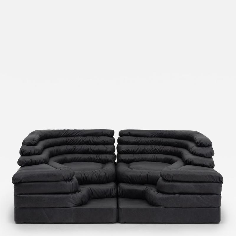 Ubald Klug Ubald Klug DS 1025 Terrazza Sofa for De Sede Switzerland 1974 Set of Two