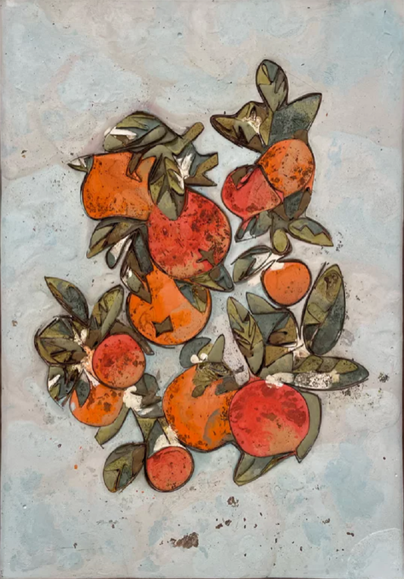 Ugo Schildge Orange Tree Branch 1 2023