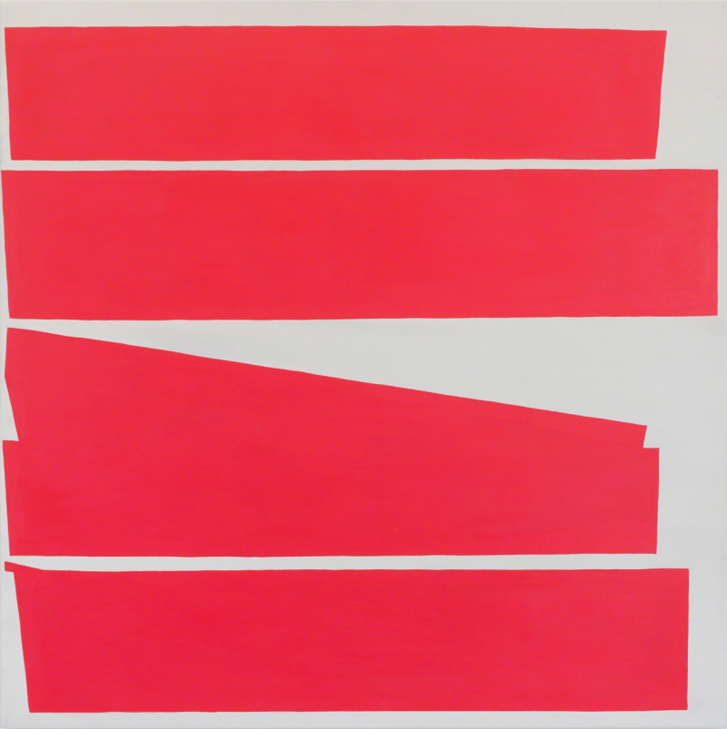 Ulla Pedersen Cut Up Canvas I 5 Abstract painting 2017
