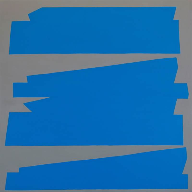 Ulla Pedersen Cut up Canvas I 2 Abstract painting 2017