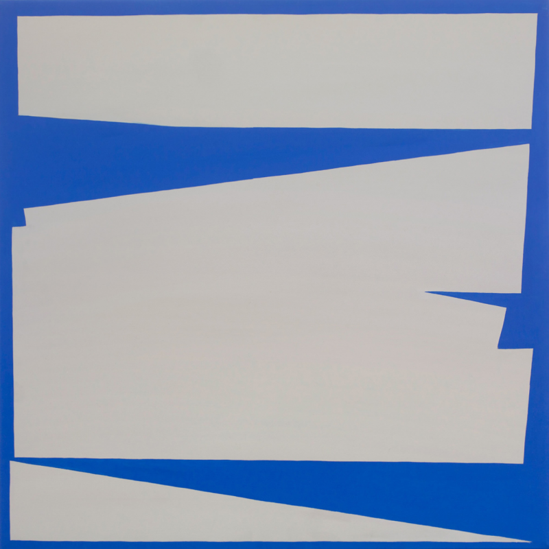 Ulla Pedersen Cut up Canvas I 4 Abstract painting 2017
