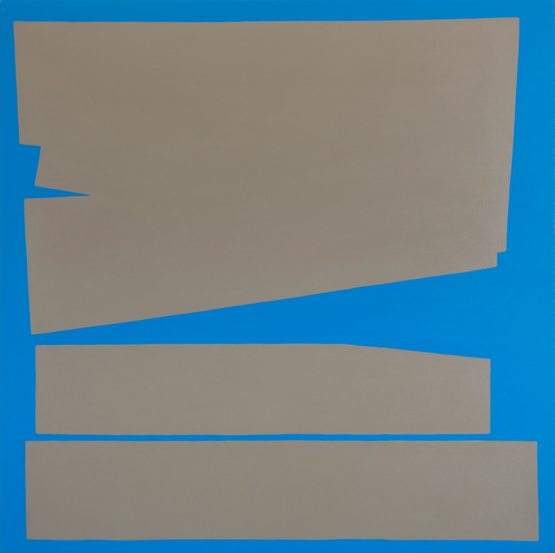 Ulla Pedersen Cut up Canvas I 7 Abstract painting 2017